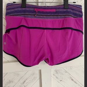 Lululemon Speed Short Sz 8